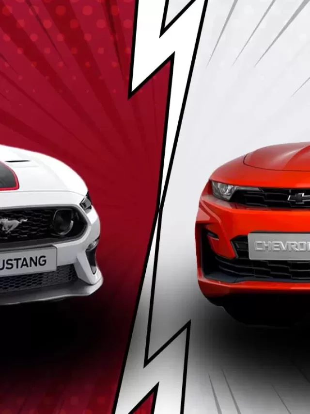 Comparativo: Qual é o mais rápido Mustang ou Camaro? Preço e detalhes