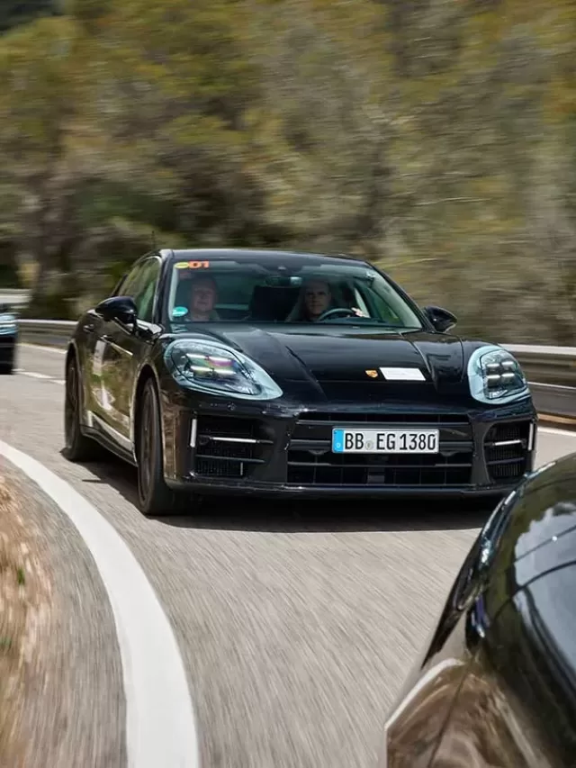 Barcelona é palco dos testes do Novo Porsche Panamera