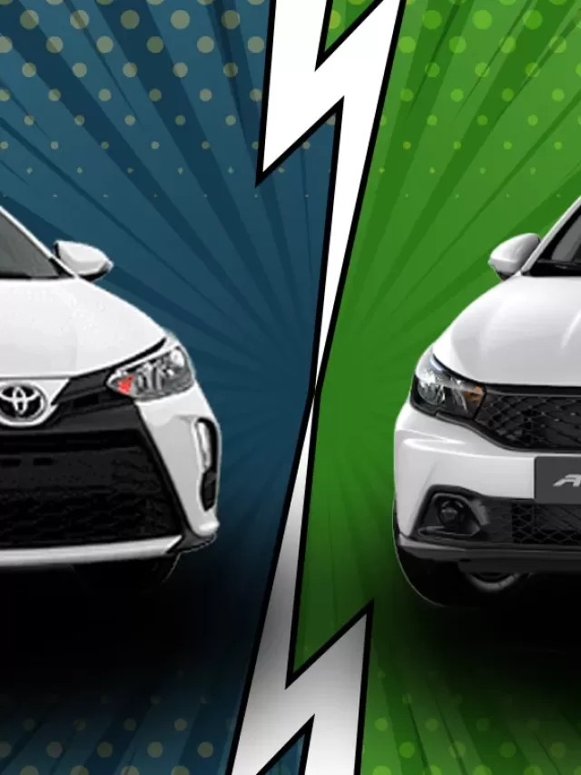 Qual carro compete com o Argo? Comparativo com o Yaris CVT 2024