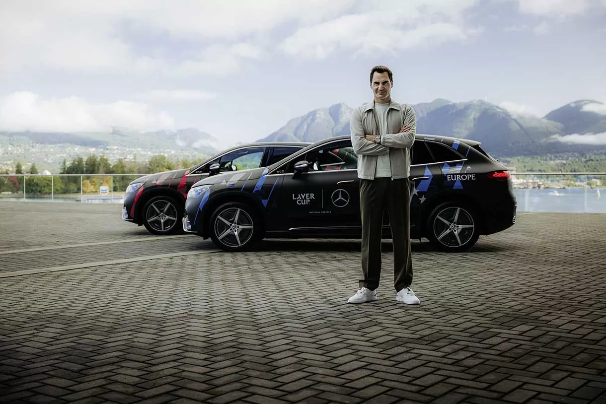 A Mercedes-Benz e Roger Federer estendem sua parceria de 15 anos, fortalecendo seu compromisso com projetos sociais e o apoio ao tênis.