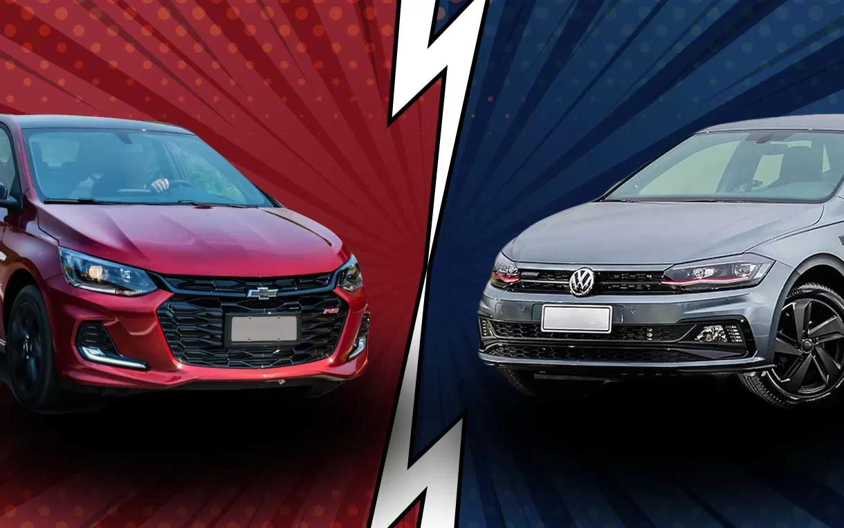 Comparativo entre Chevrolet Onix RS 2024 ou Volkswagen Polo GTS 2024: Qual  é melhor? 
