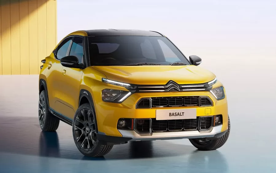 O Citroën Basalt é um dos próximos lançamentos anunciados pela Stellantis, destacando-se como um SUV cupê que será introduzido no mercado ao lado de concorrentes como Volkswagen Virtus e Fiat Fastback.