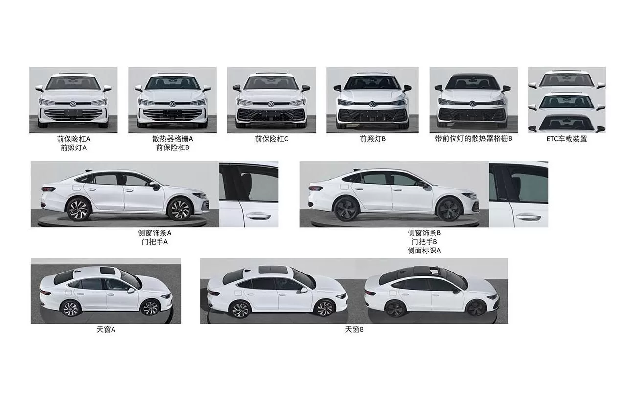 O novo Passat será produzido pela joint venture SAIC-VW, enquanto a versão similar Magotan será produzida pela FAW-VW. Ambas as versões são fabricadas sobre a plataforma MQB EVO.