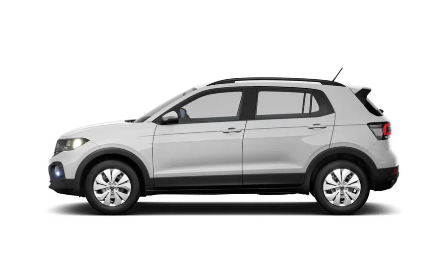 Volkswagen T-Cross: Pelo segundo mês, o SUV mais vendido do Brasil com 6.224 unidades em abril. Hyundai Creta segue com 5.335, em terceiro.