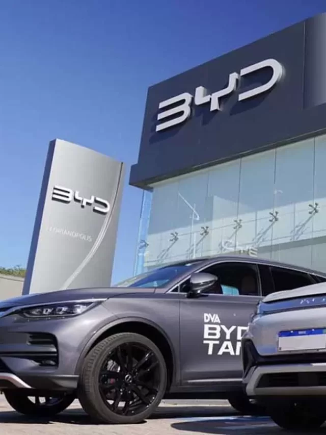 Chegada: BYD Importa 5.549 Carros Híbridos e Elétricos para o Brasil