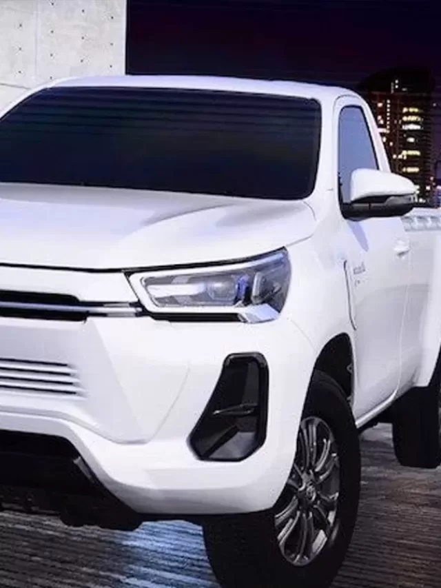 Confira fotos de como deverá ser a nova Toyota Hilux elétrica