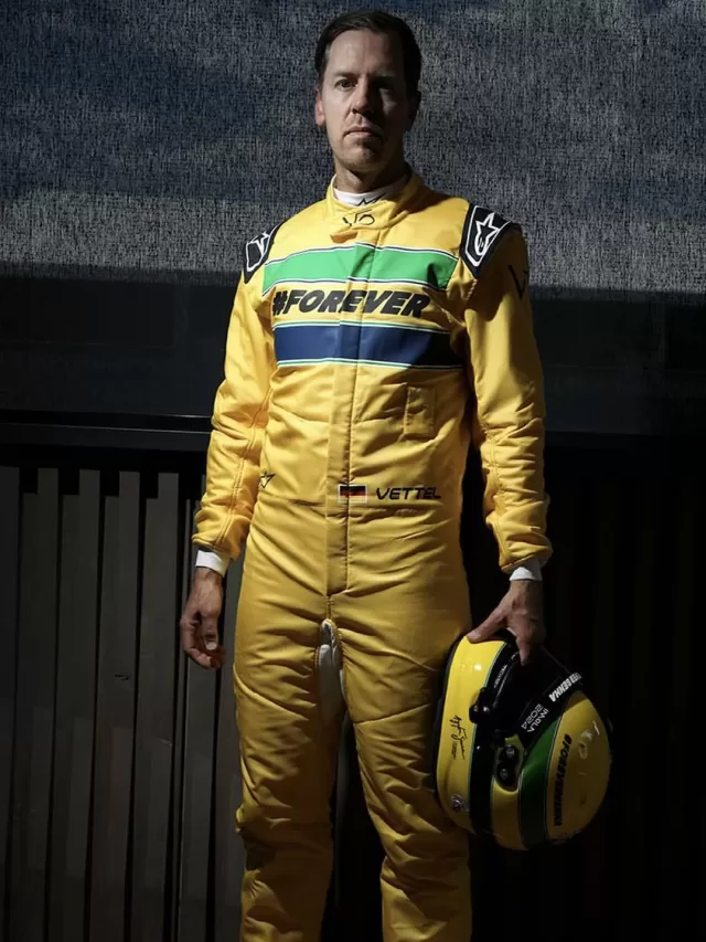 Veja a homenagem de Sebastian Vettel para Ayrton Senna na F1