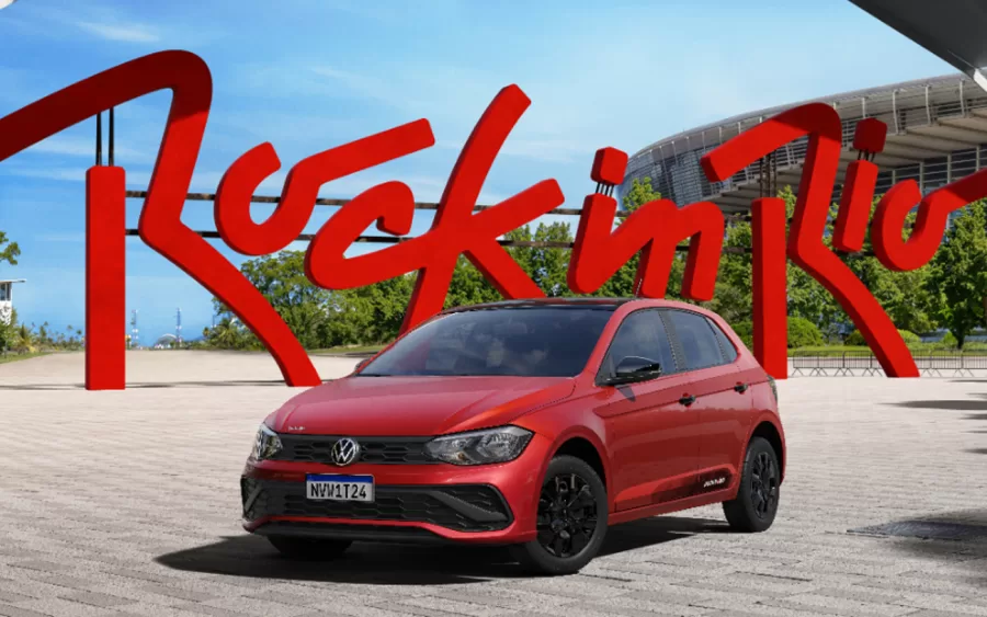 Volkswagen lançou uma edição especial do Polo para celebrar os 40 anos do Rock in Rio. Baseado no Polo Track, o modelo tem produção limitada e itens exclusivos. A parceria com o festival já dura 13 anos.