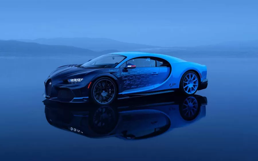 A Bugatti anunciou a última unidade do Chiron, chamada Chiron L’Ultime, marcando a despedida do hipercarro lançado em 2016. Foram produzidas 500 unidades ao longo de oito anos.