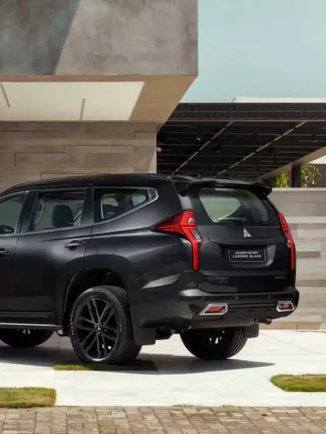 Edição especial: Conheça Novo Pajero Sport Legend Black da Mitsubishi