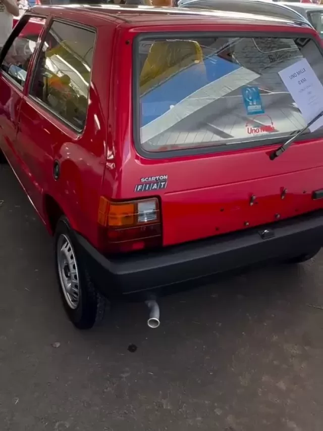 Fiat Uno 1991 foi vendido por mais de R$ 100 mil; entenda o motivo