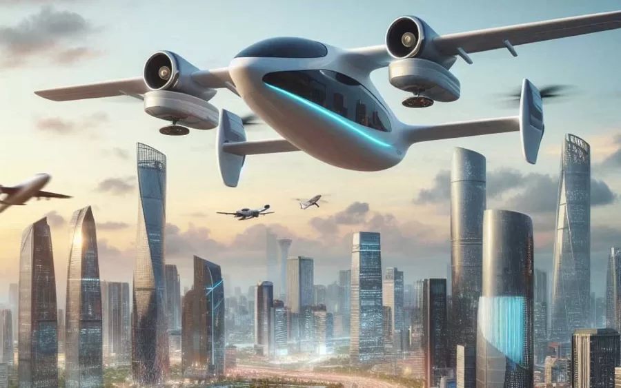 Guangzhou, na China, quer se tornar o principal polo mundial de carros voadores, investindo US$ 1,4 bilhão para criar um ecossistema adequado para essa nova tecnologia.