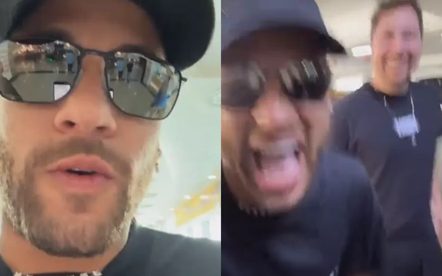 Neymar foi ao shopping em São Vicente (SP) para renovar sua carteira de motorista e RG. A visita do jogador gerou grande movimentação, atraindo a atenção de fãs e curiosos.