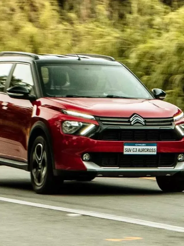 Citroën Aircross e C3 2025 ficaram mais equipados