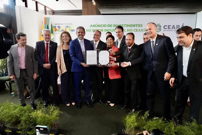 A nova fábrica de carros multimarcas no Ceará, anunciada por Geraldo Alckmin, será instalada em Horizontina, a 45 km de Fortaleza, com investimento de R$ 400 milhões e início de operações em 2025 - Foto: MDIC/divulgação