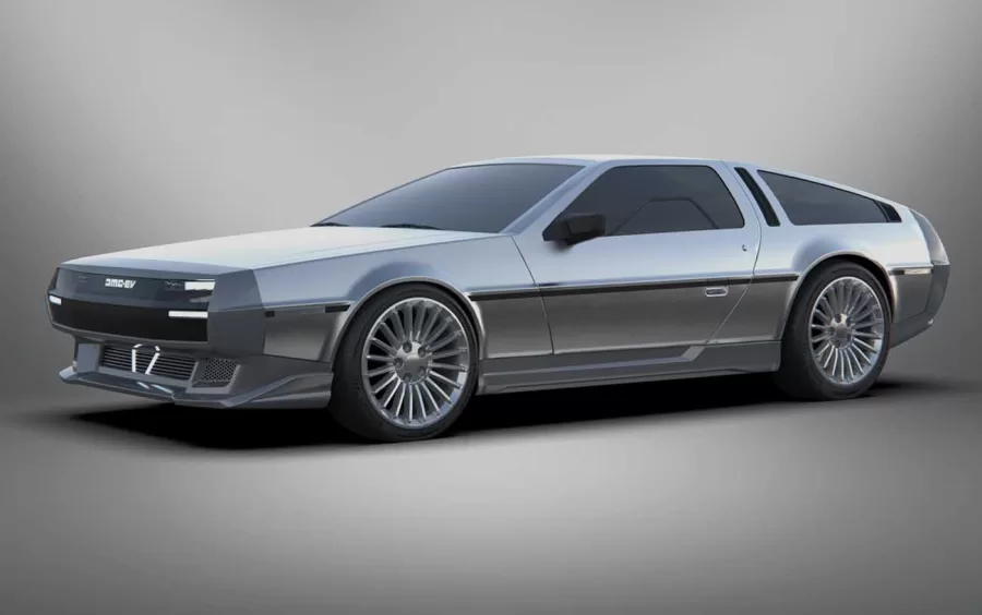 O DMC DeLorean retorna como DMC-EV, um veículo elétrico desenvolvido pela Lynx Motors, que combina nostalgia e inovação. Mantém o design icônico e custa cerca de R$ 1,6 milhão.