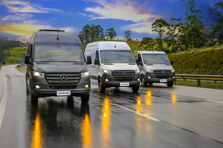 Mercedes-Benz atinge 200 mil vans vendidas no Brasil e consolida liderança com a linha Sprinter