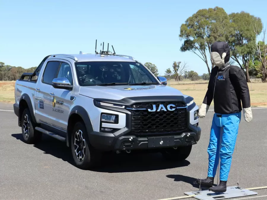 JAC Hunter Recebe Nota Máxima em Testes de Segurança na Austrália e se Iguala Mitsubishi L200