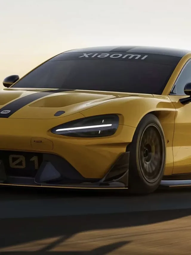 Porsche Taycan Turbo GT come poeira do Xiaomi SU7 Ultra em Xangai