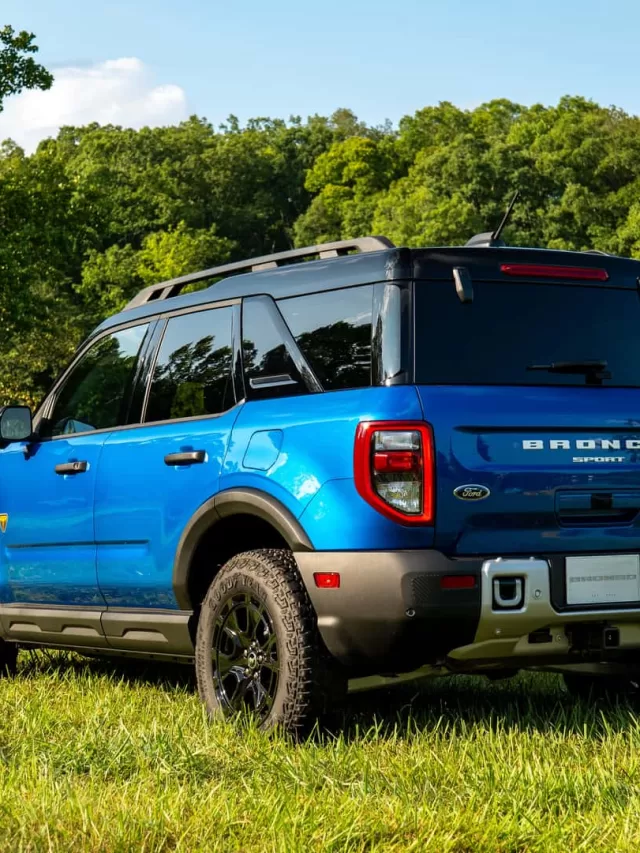 Vem para o Brasil: veja novidades do novo Ford Bronco Sport 2025