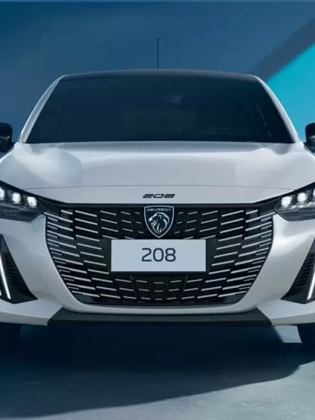 Veja como será o visual do novo Peugeot 208 2025 no Brasil