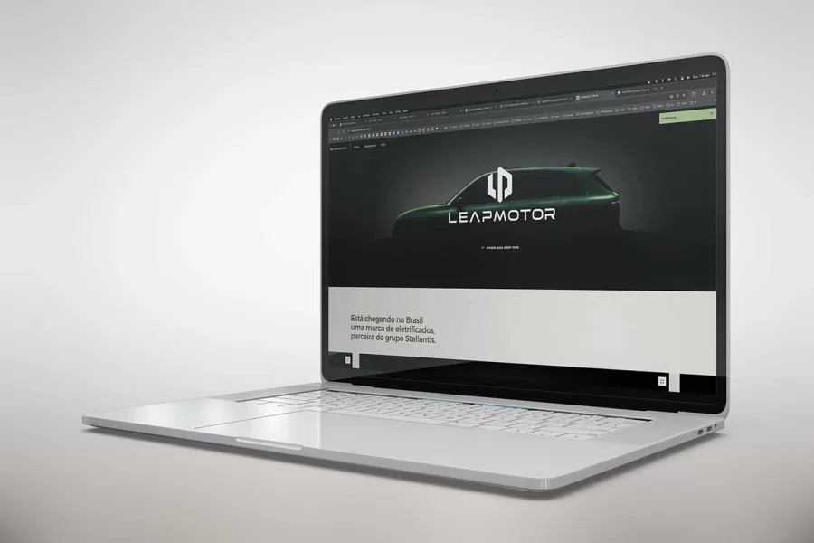 A Leapmotor lançou um hotsite no Brasil para divulgar informações e atualizações sobre sua marca. Em parceria com a Stellantis, a empresa está expandindo suas operações na América do Sul.