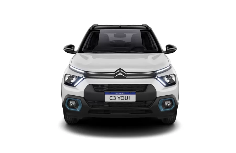 Citroën C3 Turbo You CVT, motor 1.0 Turbo 200, 130 cv e câmbio CVT.