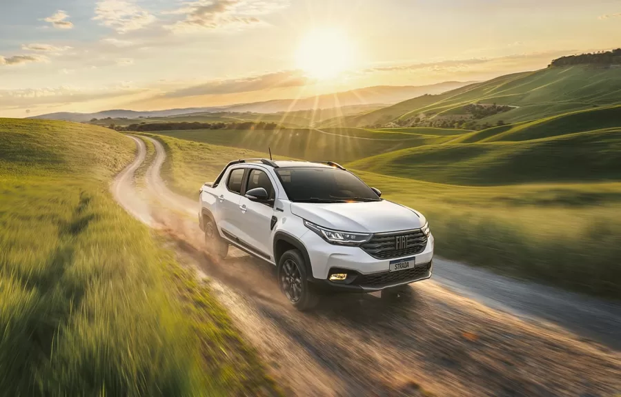 A Fiat Strada Tributo 125 é uma edição especial baseada na versão Volcano Automática. O modelo traz detalhes exclusivos que destacam o visual, além de oferecer mais conforto ao motorista.