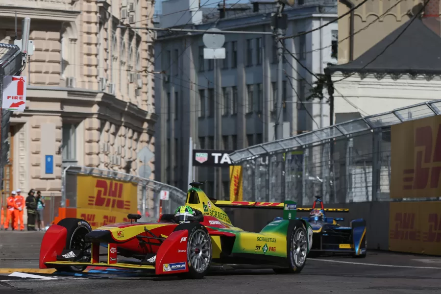 Di Grassi em 2015, temporada de abertura da Fórmula E (ABT)