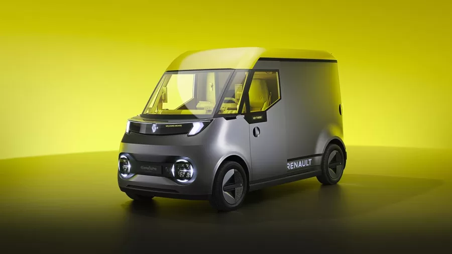 Renault Estafette Concept: O futuro dos veículos comerciais leves elétricos urbanos