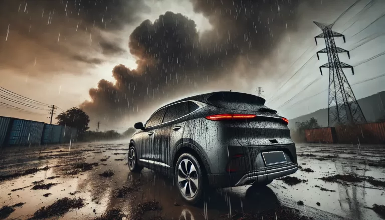 Chuva preta pode virar chuva acida e arruinar a pintura do meu carro? Entenda e veja o que fazer