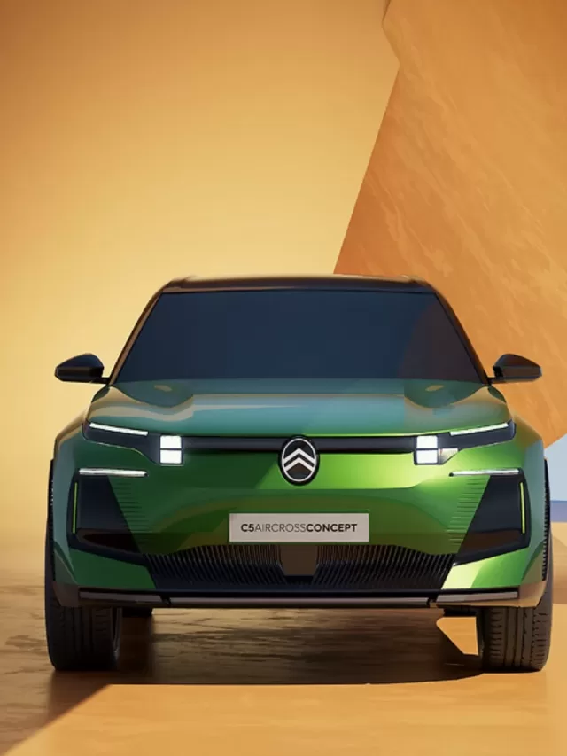 Novo Citroën C5 Aircross Concept: design aerodinâmico e versatilidade