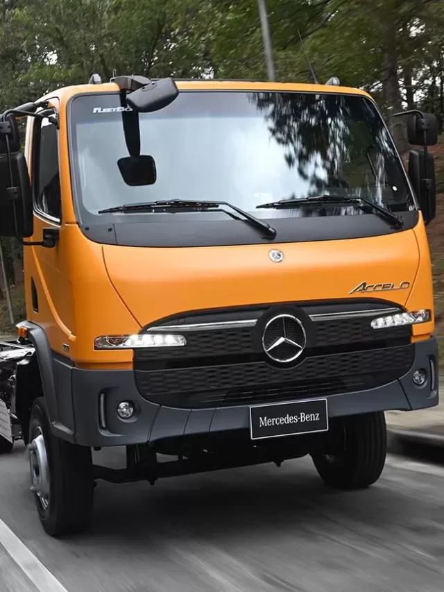 Mercedes Accelo ganha novo visual e mais capacidade de carga