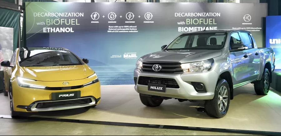 A Toyota utilizou o G20 para destacar os biocombustíveis como uma solução viável para descarbonizar a mobilidade global. A empresa ressaltou a experiência brasileira com etanol e motores flex.