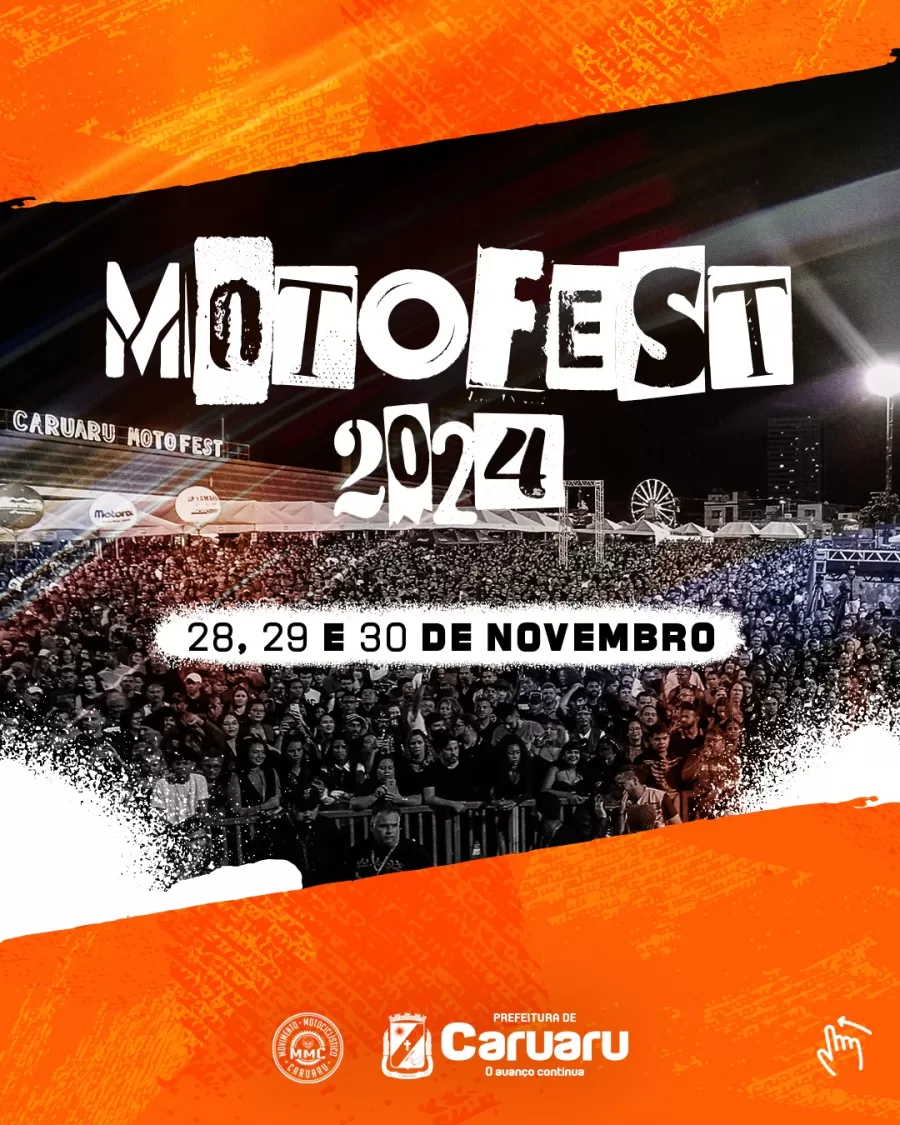 Motofest Caruaru inicia nesta quinta-feira com programação variada