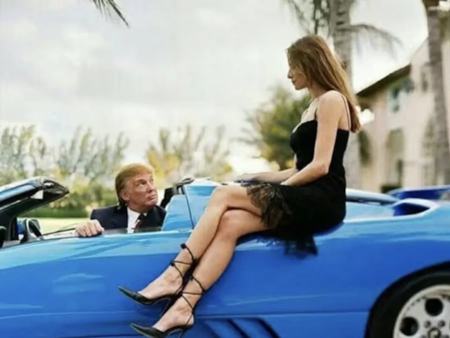 Trump sempre teve uma preferência por carros esportivos, incluindo modelos como o Lamborghini.