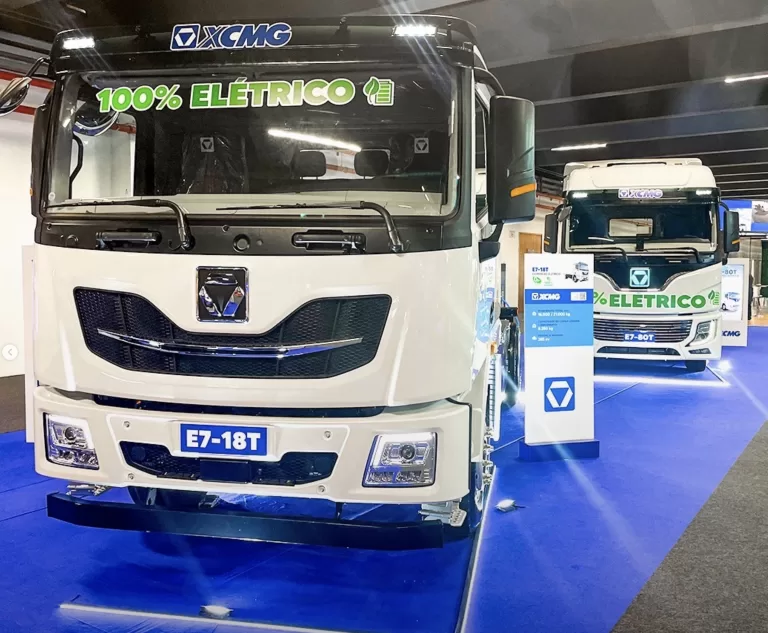 XCMG lança no Brasil caminhões elétricos a partir de R$ 450 mil com foco no mercado automotivo