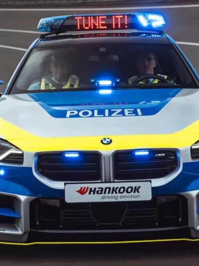 O dia que transformaram uma BMW M2 em viatura de polícia