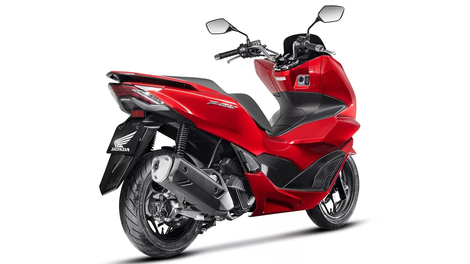 As novas cores Azul Escuro Perolizado, Vermelho Perolizado e Branco Perolizado renovam o estilo da PCX 2025.