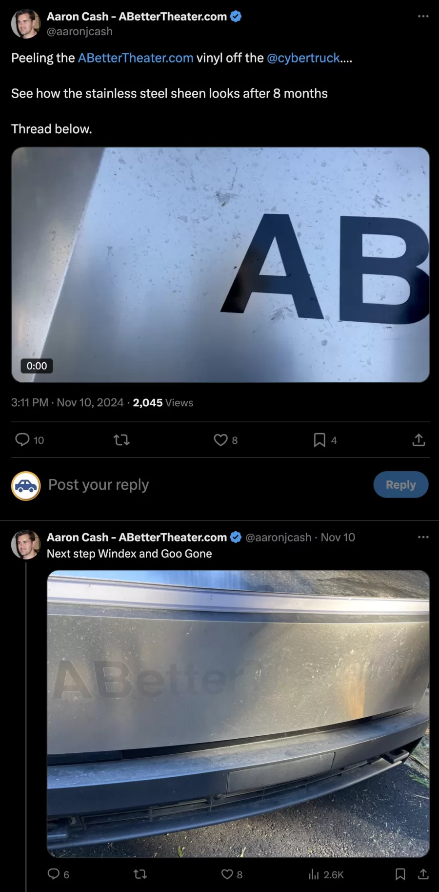 Usuário relatou problema no X