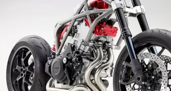 Honda apresenta motor V3 com compressor elétrico no Salão de Milão 2024