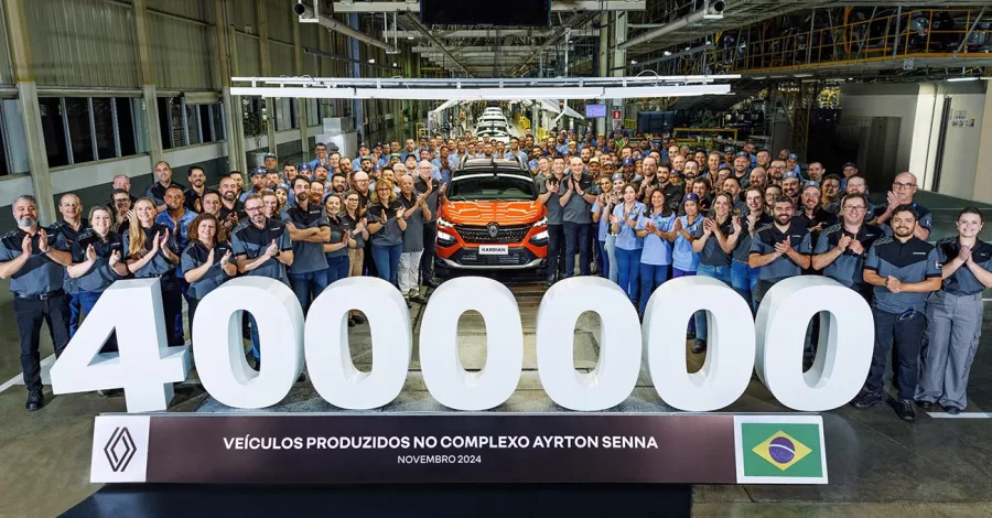 Renault alcança 4 milhões de veículos produzidos no Brasil, marcando um marco histórico no Complexo Ayrton Senna, com foco em inovação, sustentabilidade e exportação para a América Latina.