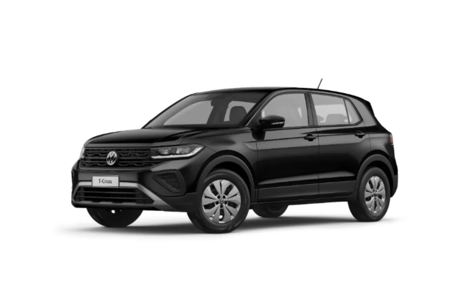 O T-Cross Sense possui motor 200 TSI de 128 cv e câmbio automático. A central VW Play de 10,1 polegadas e os sistemas de segurança completam o modelo para o uso cotidiano.