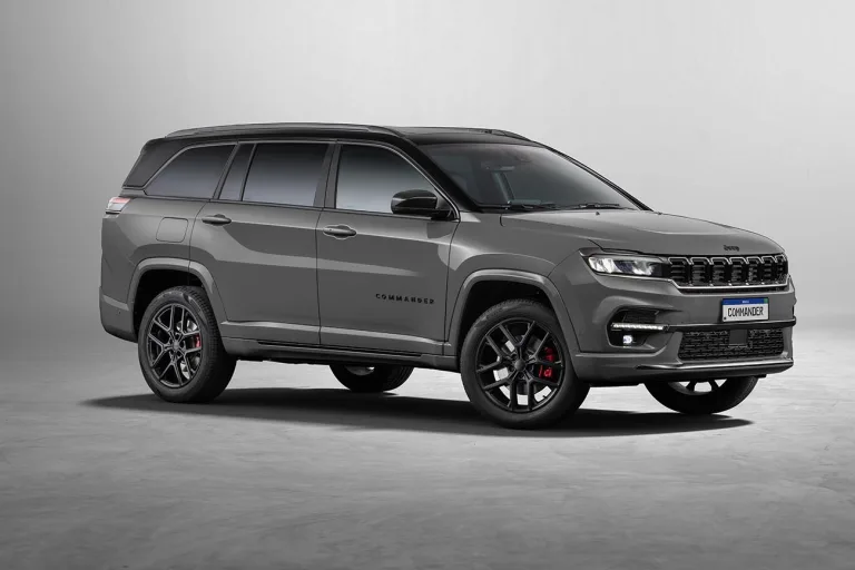 Ficha técnica do Jeep Commander Blackhawk 2025: um SUV de sete lugares com bom desempenho na estrada