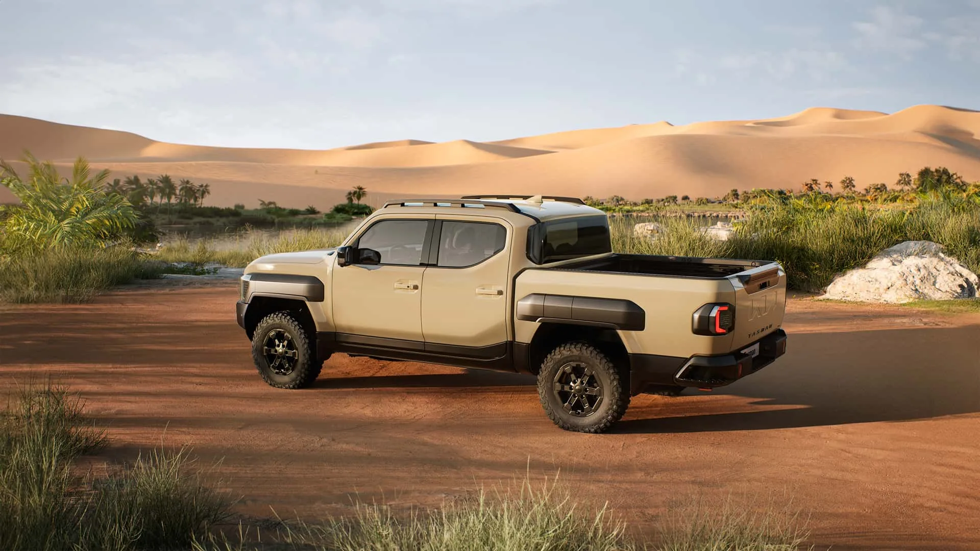 A Kia planeja produzir a picape Tasman no Uruguai para atender ao mercado brasileiro. O modelo busca competir no segmento de picapes médias com foco em versatilidade e eficiência.