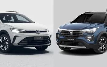 Comparativo de consumo: Volkswagen Nivus 2025 e Fiat Pulse T200 Hybrid no desafio da eficiência