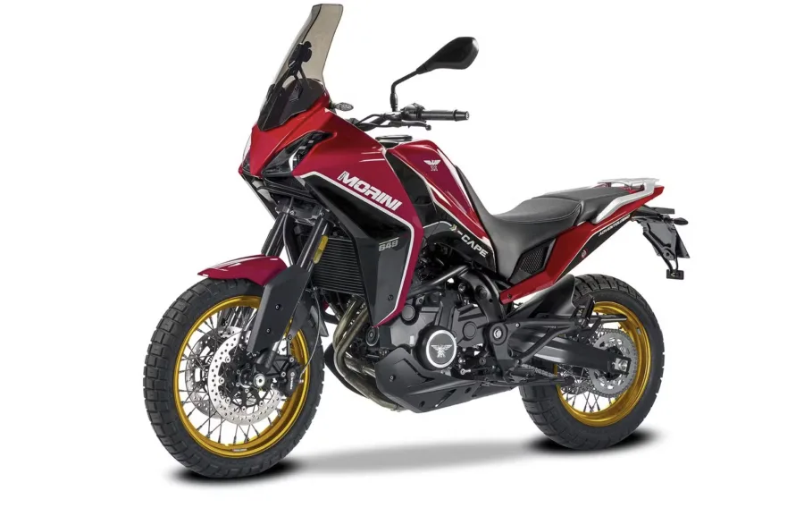 Moto Morini X-Cape 650: Trail de 650 cm³ com tela TFT de 7 polegadas, ideal para estradas e trilhas leves. Chega no 2º semestre.