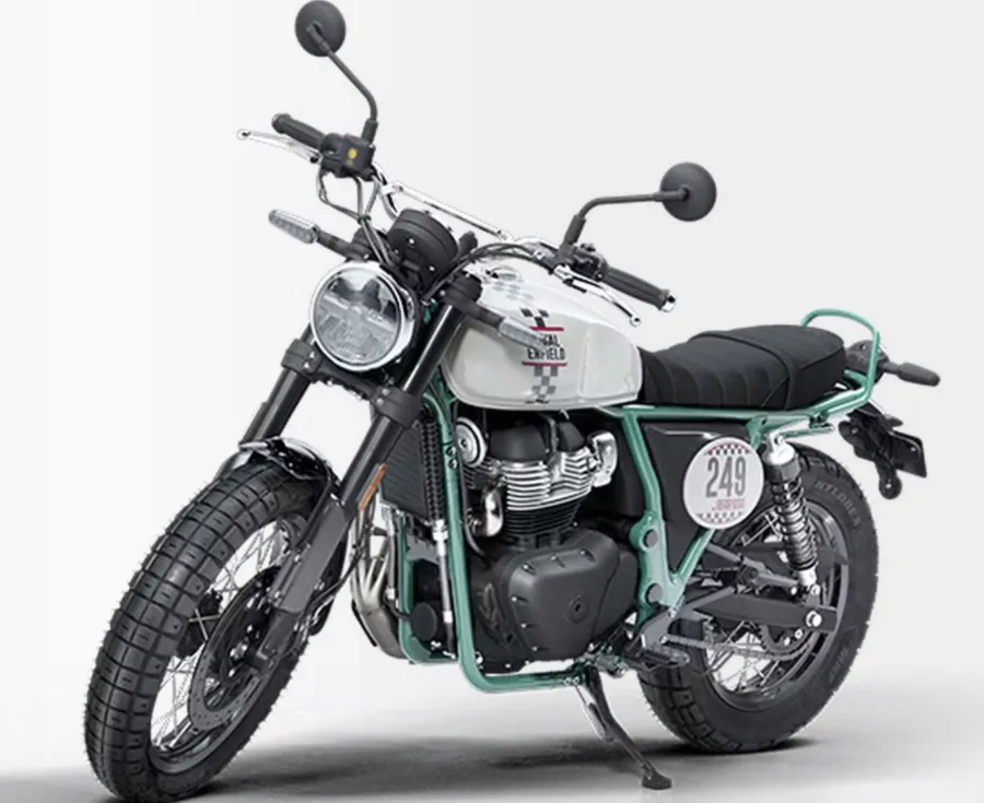 Royal Enfield Bear 650: Scrambler de 648 cm³ com design diferenciado. Chega no 2º semestre para substituir a Scram 411.