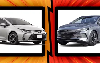 BYD King e Toyota Corolla Hybrid: mercado de sedans híbridos do Brasil tem um novo rei