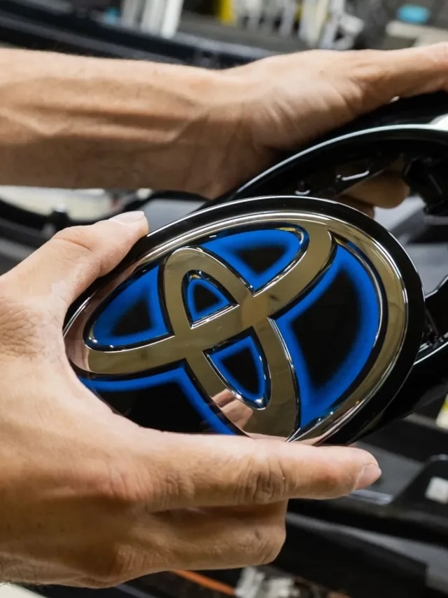 Vendas da Toyota caem 3,7%,  mas empresa segue  no topo do mercado